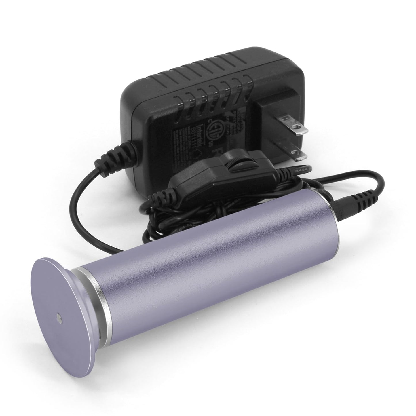 Electric Callus Remover for Feet, Adjustable Various Speed, Powerful Electric Foot File Sander Scrubber Foot Grinder for Dead Skin with 60 Replacement Sanding Discs, 01Gray