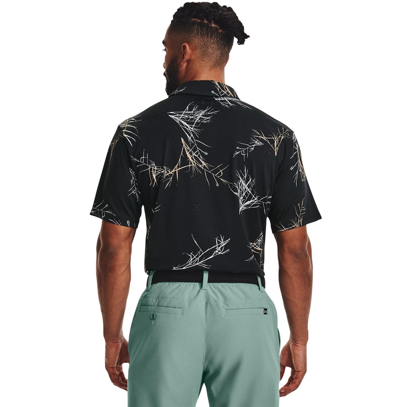 Under Armour Mens Playoff 2.0 Golf Polo, (052) Black / / Black, X-Small