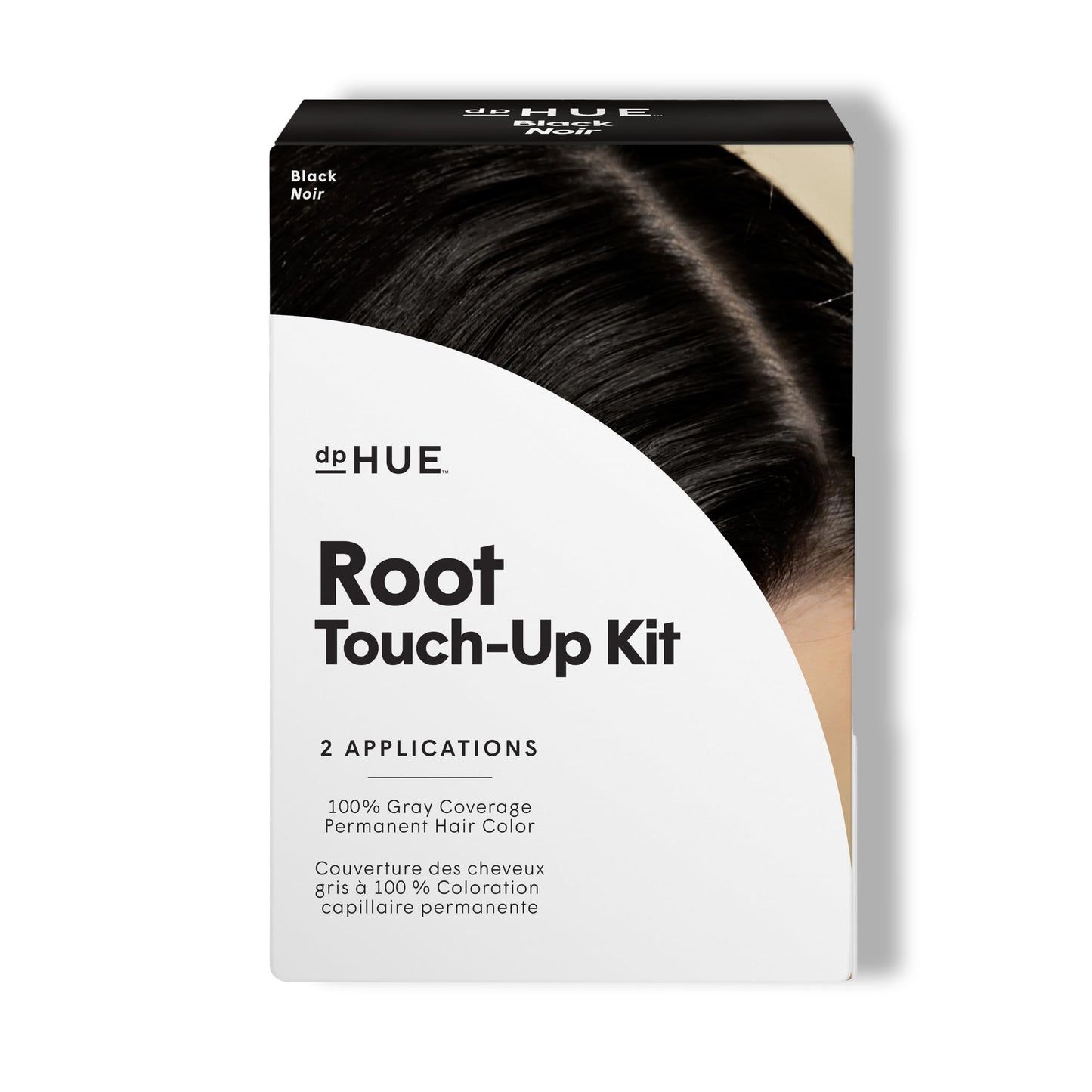 Dphue Root Touch-Up Kit - Black Unisex Hair Color 2 Applications