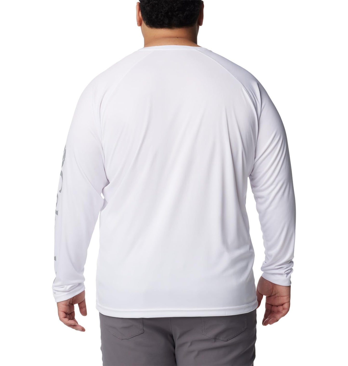 Columbia Men's Fork Stream Long Sleeve Shirt, White, X-Large
