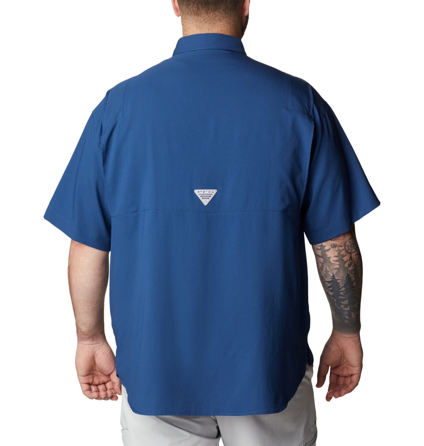 Columbia Men's Standard Tamiami II SS Shirt, Carbon, Large