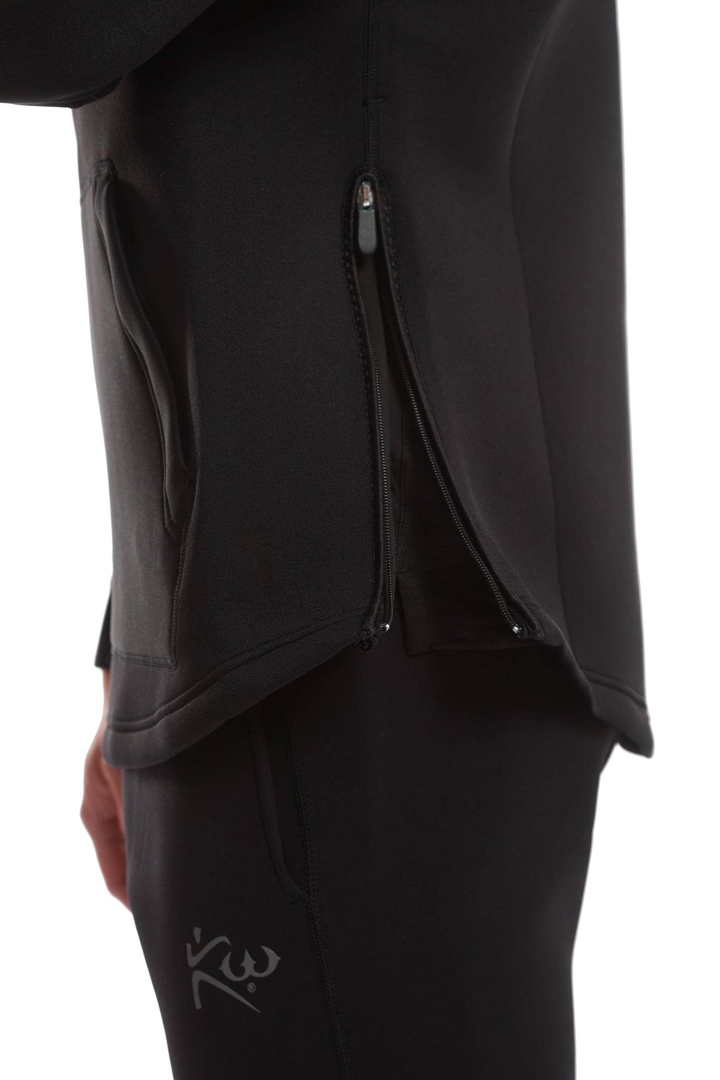 Kutting Weight - Sauna Hoodie V4 - SweatTech Neoprene Sauna Hoodie - For Exercise, Workout, Heat Training & Weight Loss - Breathable & Flexible - Maximize Workouts - Unisex - XS - Black