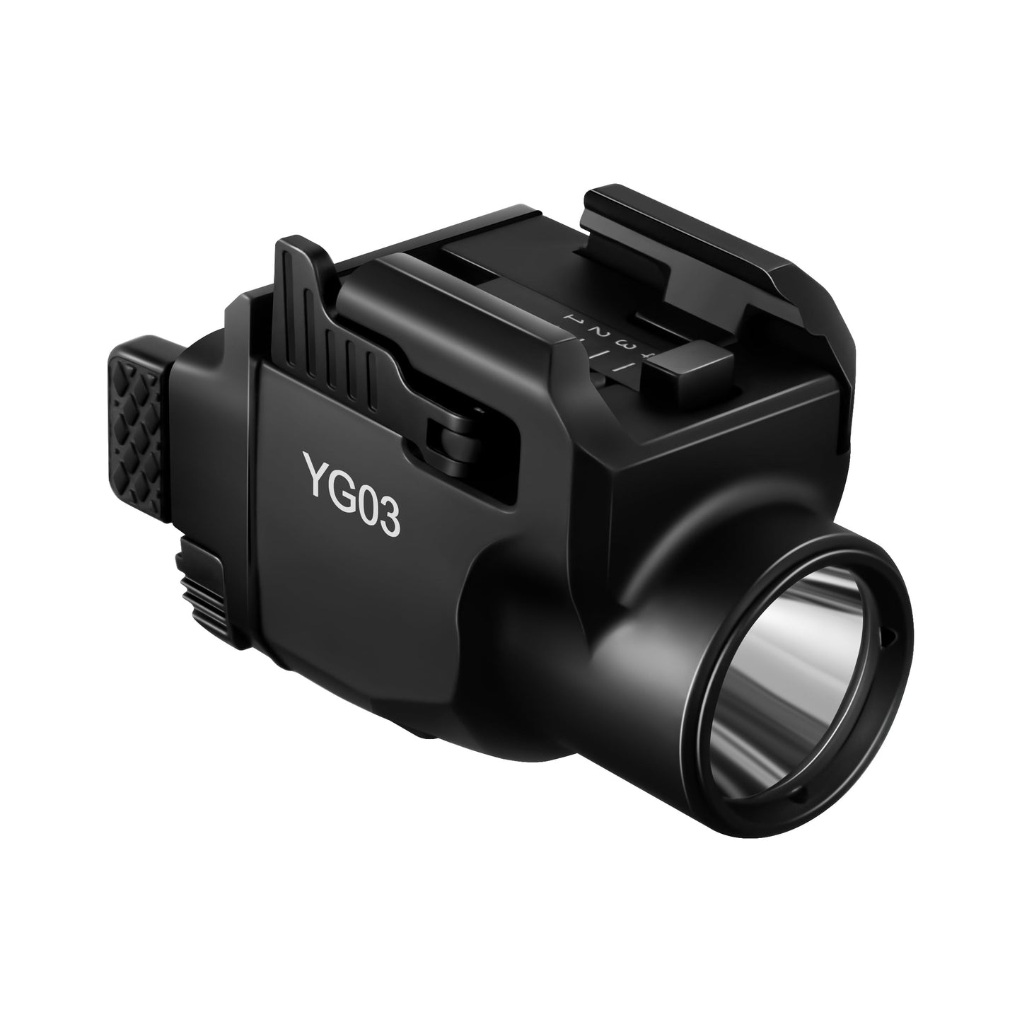 YOUNGOOD 1300 Lumens Pistol Laser Light, Type-C Rechargeable Adjustable Picatinny Rail Handgun Laser Flashlight Combo for Pistol Rifle (YG03)