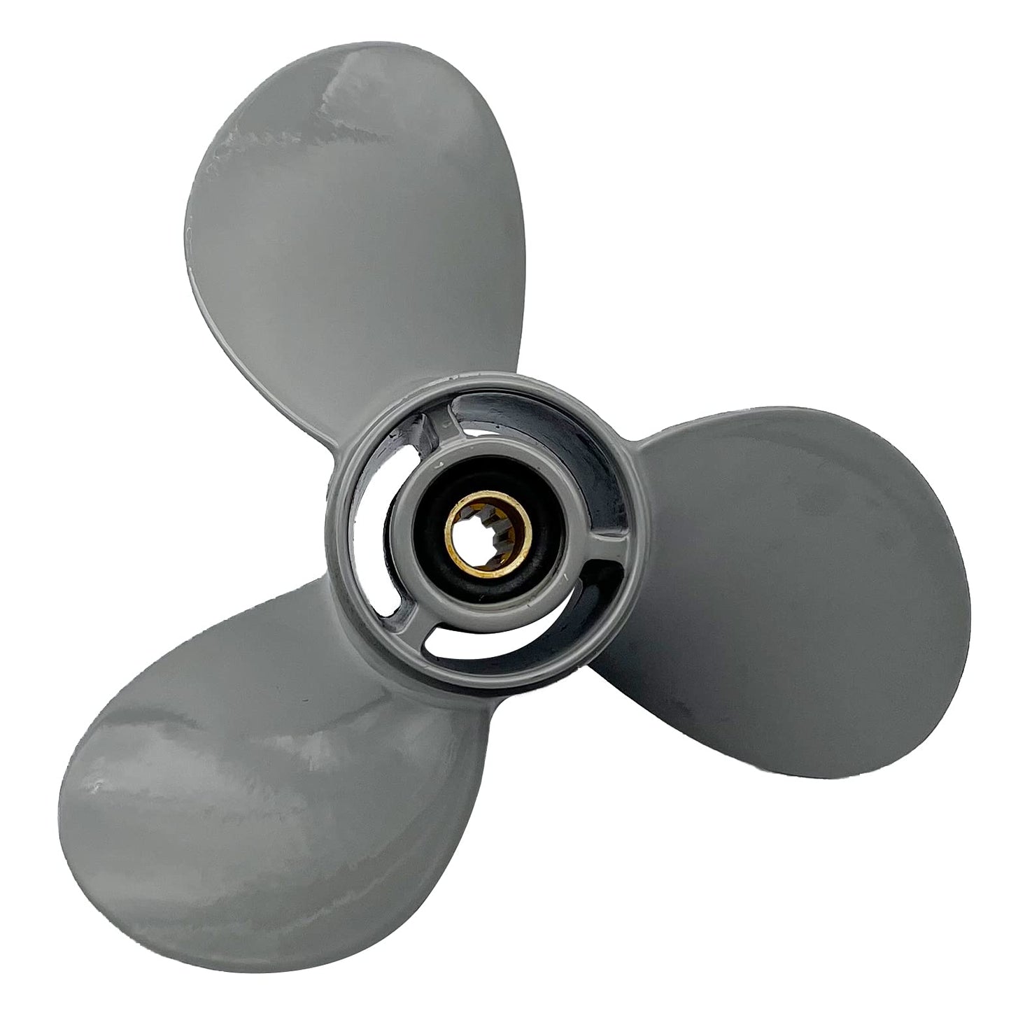 Aluminum Outboard Cupped Propeller Boat Prop 9 1/4X8 Replacement for Honda BF8/9.9/15/20HP