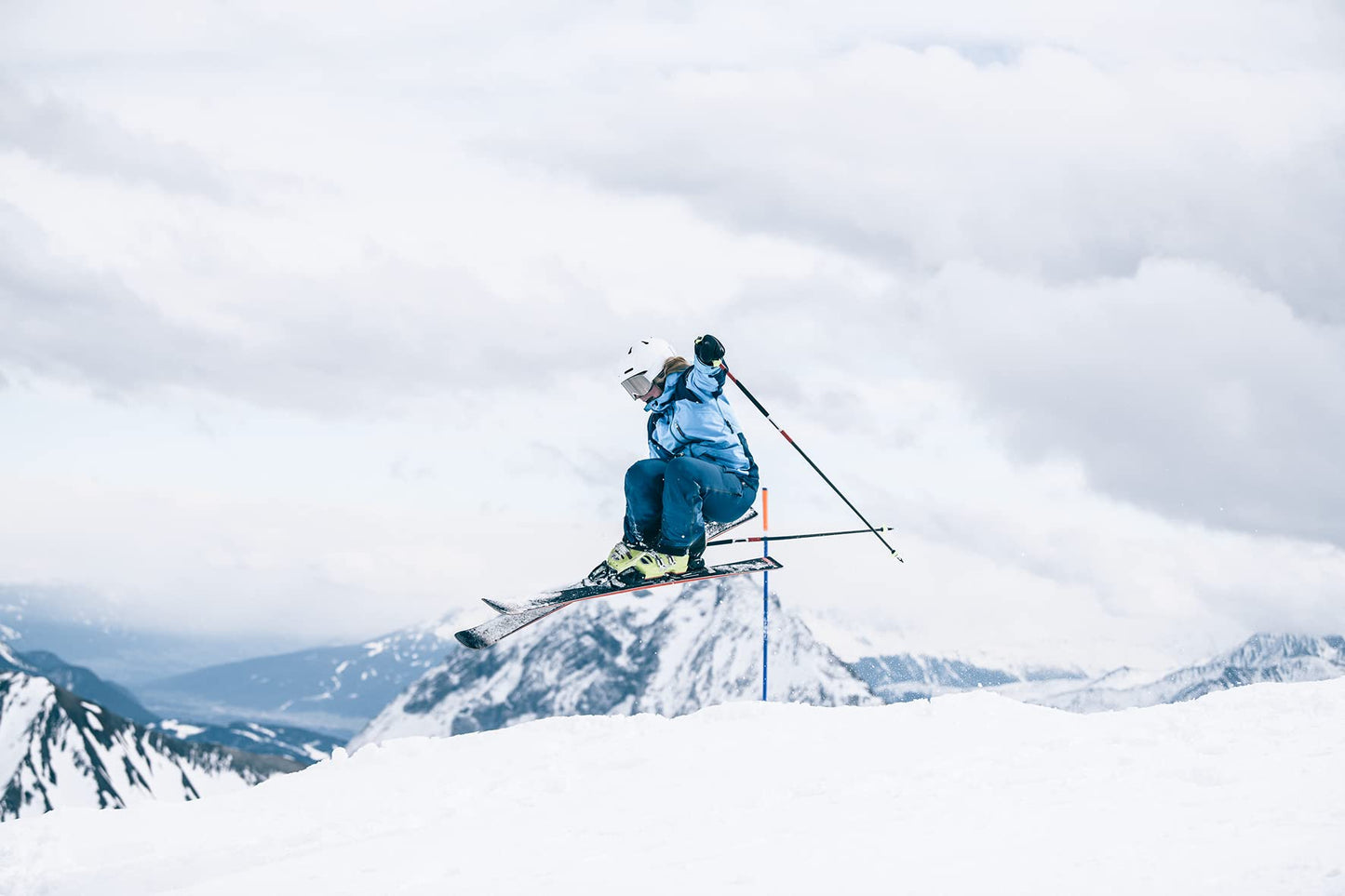 CEP Ski Thermo Socks, Blue/Azure, Men III