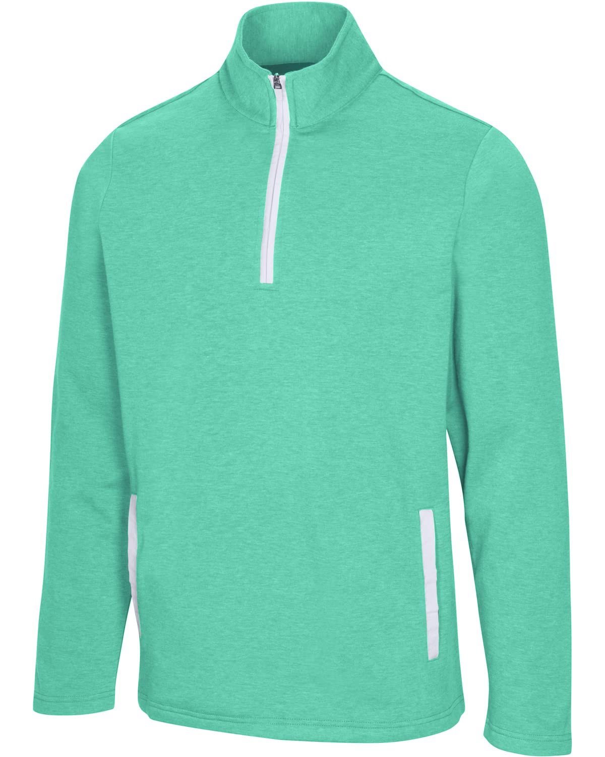 Three Sixty Six Men's Pullover Sweater - Dry Fit Breathable Half Zip Golf Jacket 4-Way Stretch Moisture Wicking & Anti-Odor