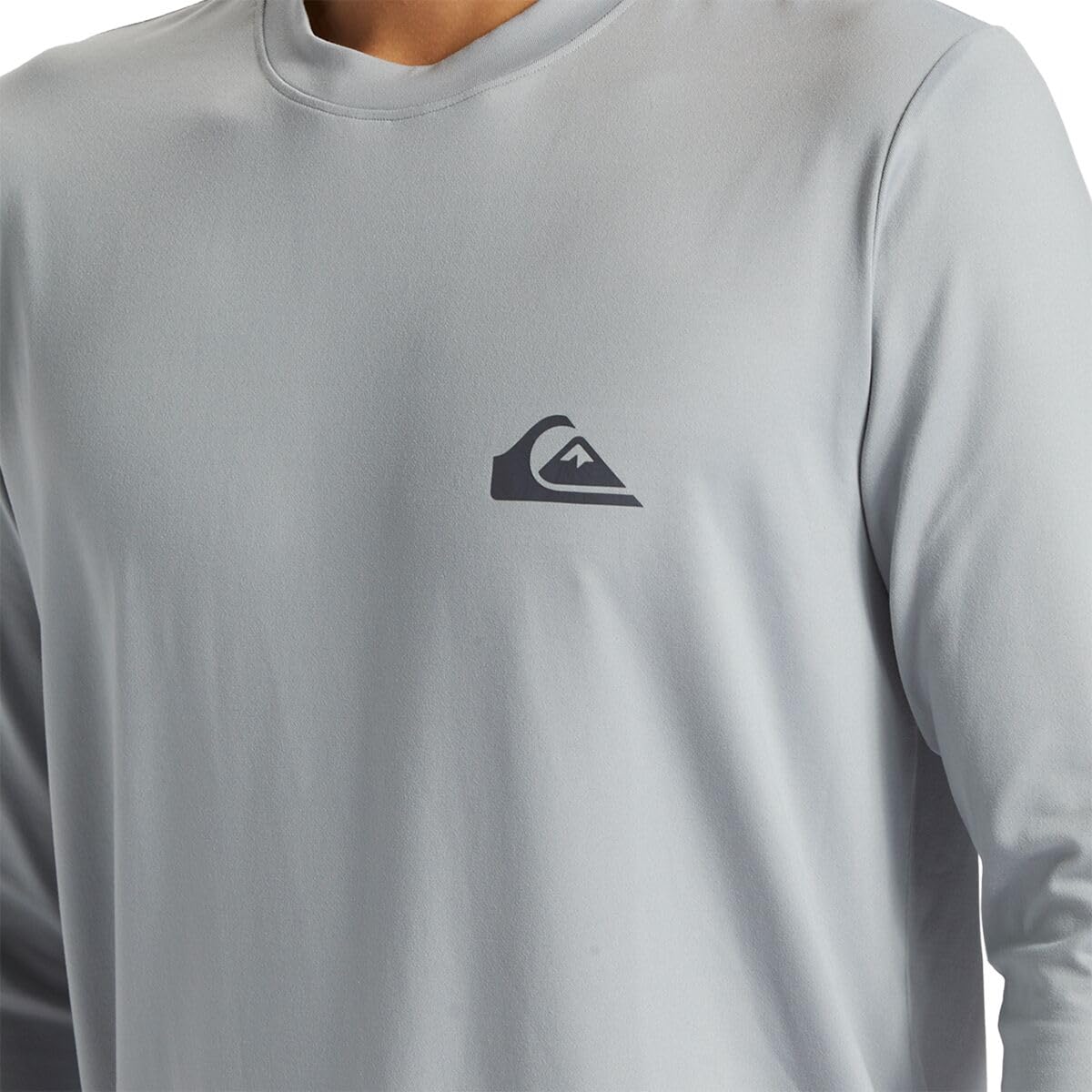 Quiksilver Men's Standard Everyday Surf Tee Long Sleeve, Quarry