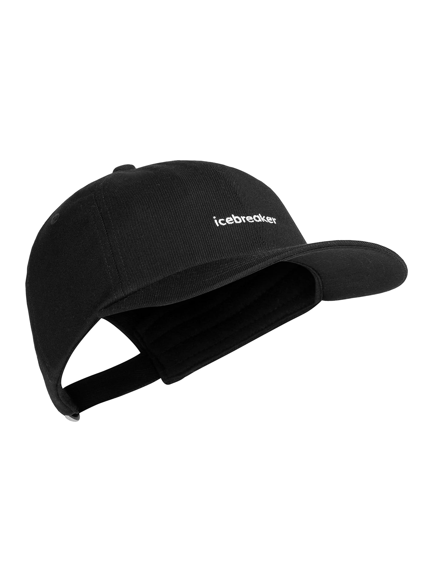 Ice Breaker Merino Unisex 6 Panel Hat Black