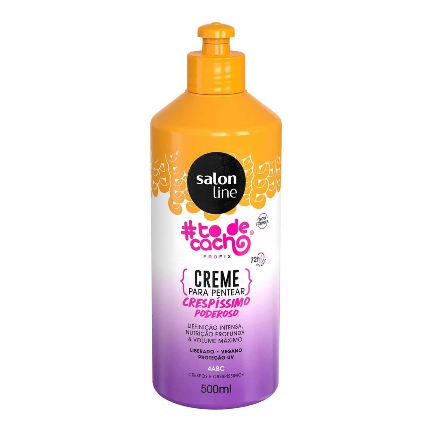 Linha Tratamento (#ToDeCacho) Salon Line - Creme De Pentear Que Tal Crespissimo Poderoso 500 Ml - (Treatment (#IHaveCurls) Collection - How About That? Powerful Kinky Combing Cream 16.91 Fl Oz)