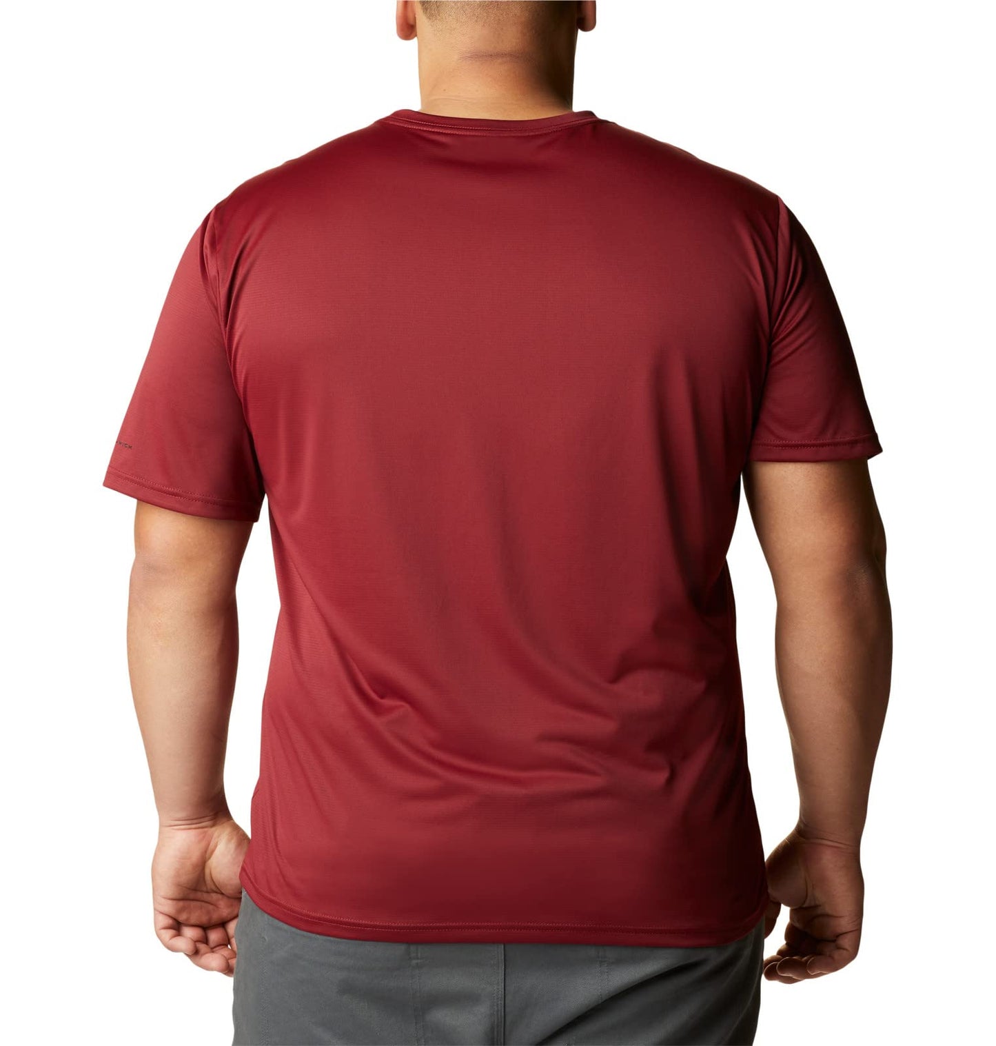 Columbia Men's Hike Crew, Red Jasper, X-Large Tall