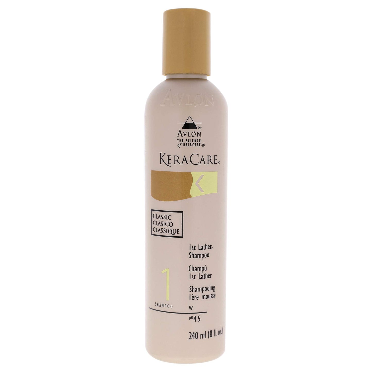 KeraCare 1st Lather Shampoo by Avlon for Unisex - 8 oz Shampoo