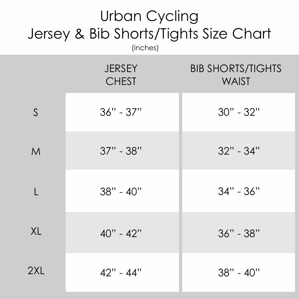Men’s Urban Cycling Team Red Thermal Winter Cycling Set Kit, Long Sleeve & Tights (Red Thermal Jersey Only, Medium)