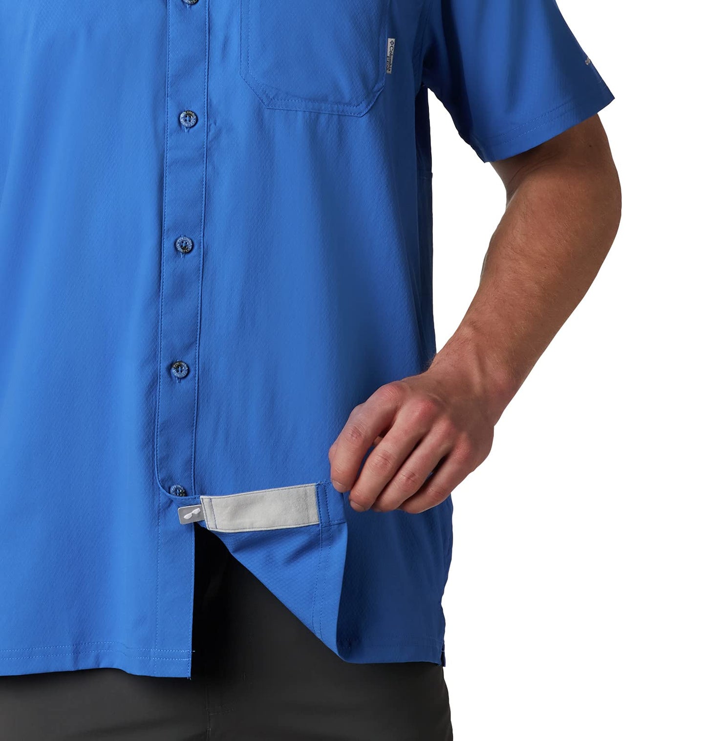 Columbia Men's Big and Tall Slack Tide Camp Shirt, Vivid Blue, 3X