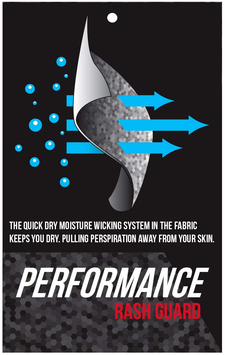 NHL Mens Long Sleeve Performance Active Wear Rash Guard Shirt (X-Large, Vegas Golden Knights, x_l)