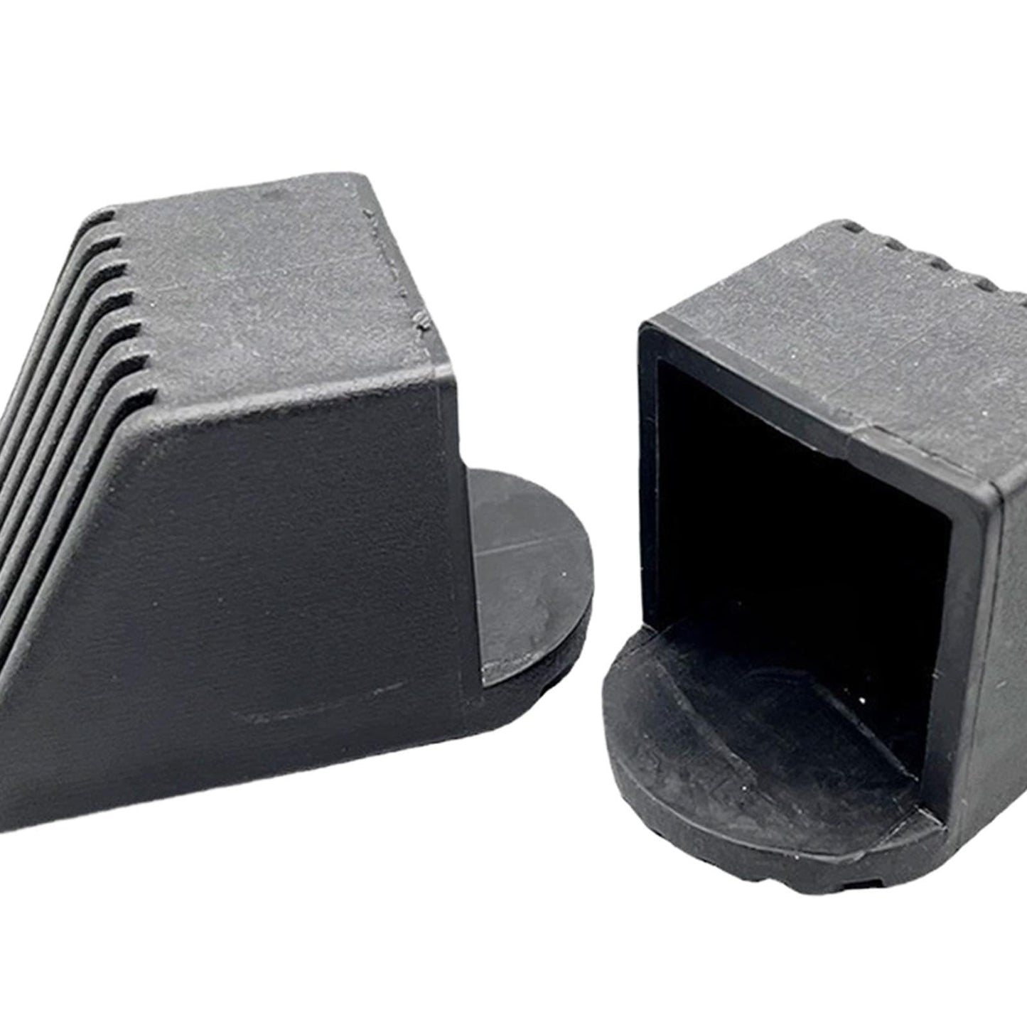 Generic 2 Pieces Fitness Equipment End Cap Gym Equipment Fitness Accessories Floor Protectors Replacement Workout Square End Cap, 40x40mm, Optional