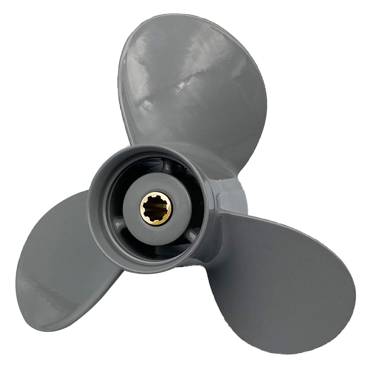 Aluminum Outboard Cupped Propeller Boat Prop 9 1/4X8 Replacement for Honda BF8/9.9/15/20HP
