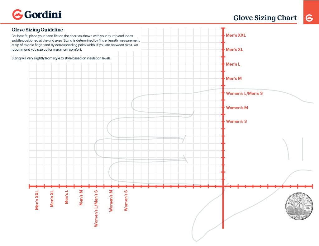 Gordini Men's Standard Foundation Glove, Gunmetal Light Grey, Large