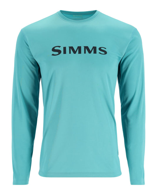 Simms Men's Tech Tee - Gulf Blue - Large