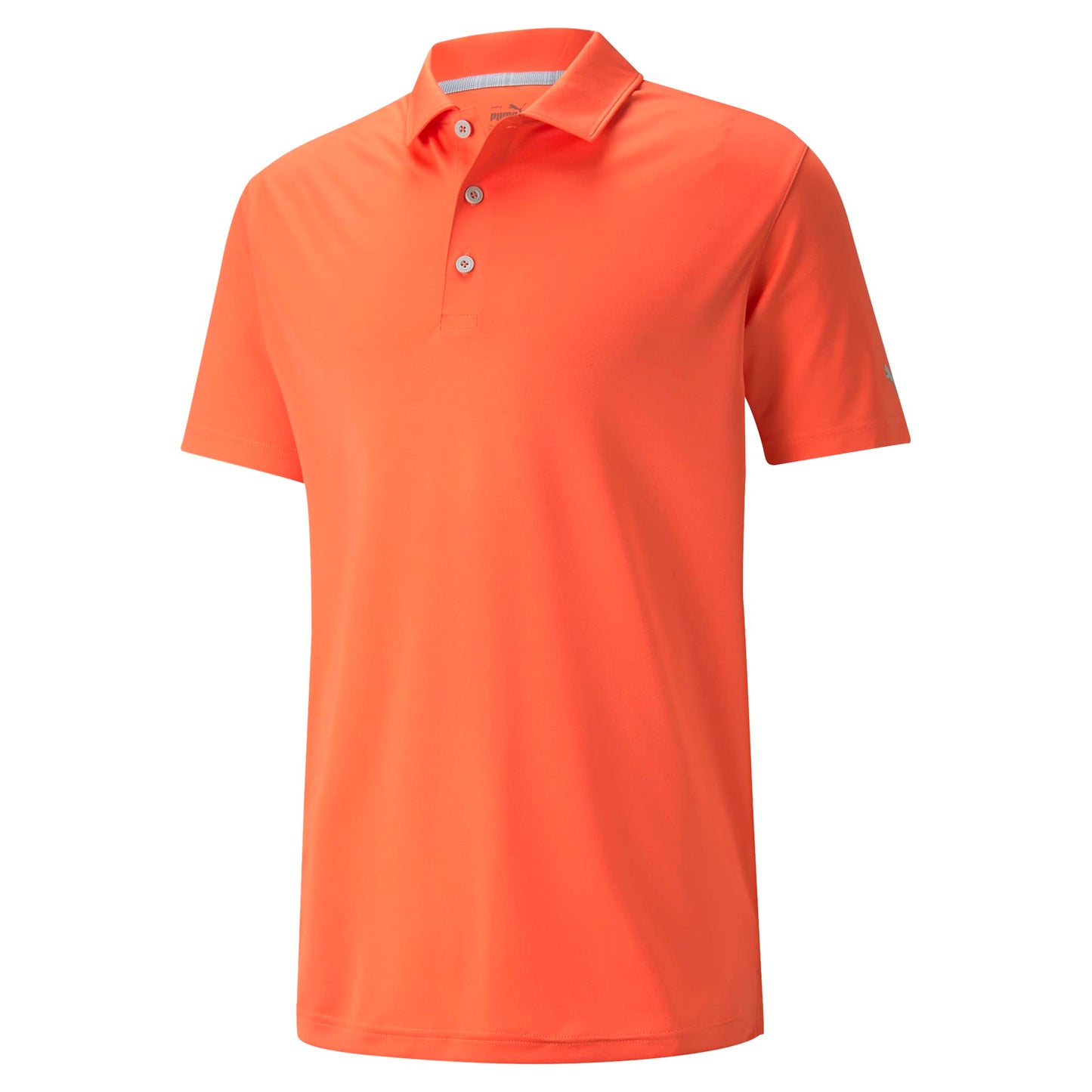 PUMA Golf Men's Gamer Polo, Hot Coral, M