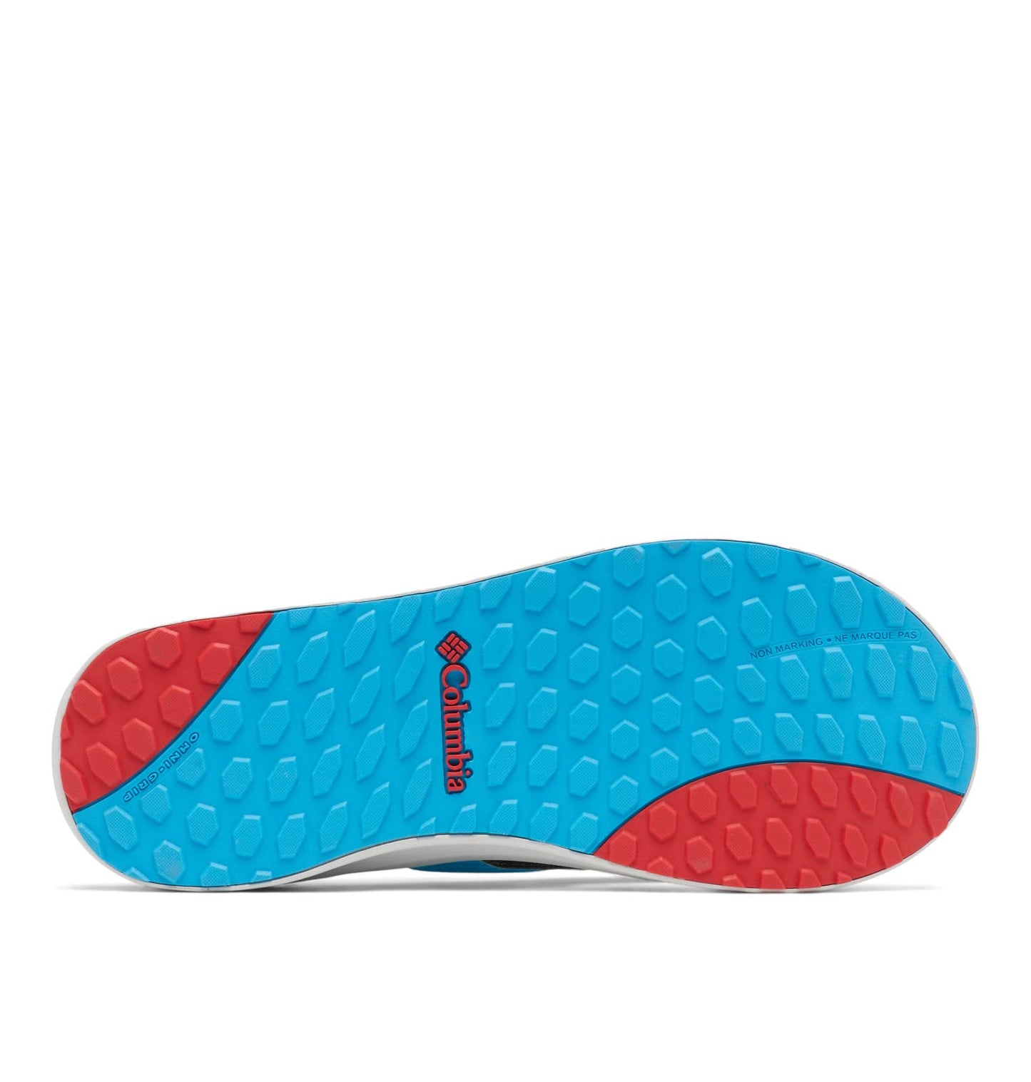 Columbia Men's Rostra Beachcomber PFG Sport Sandal, Ocean Blue/Collegiate Navy, 13