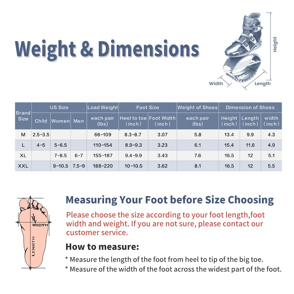 Joyfay Blue Unisex Fitness Jump Shoes Bounce Shoes (Medium)