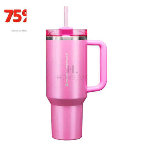 Stanley x Starbucks Quencher 40oz Tumbler in Winter Pink
