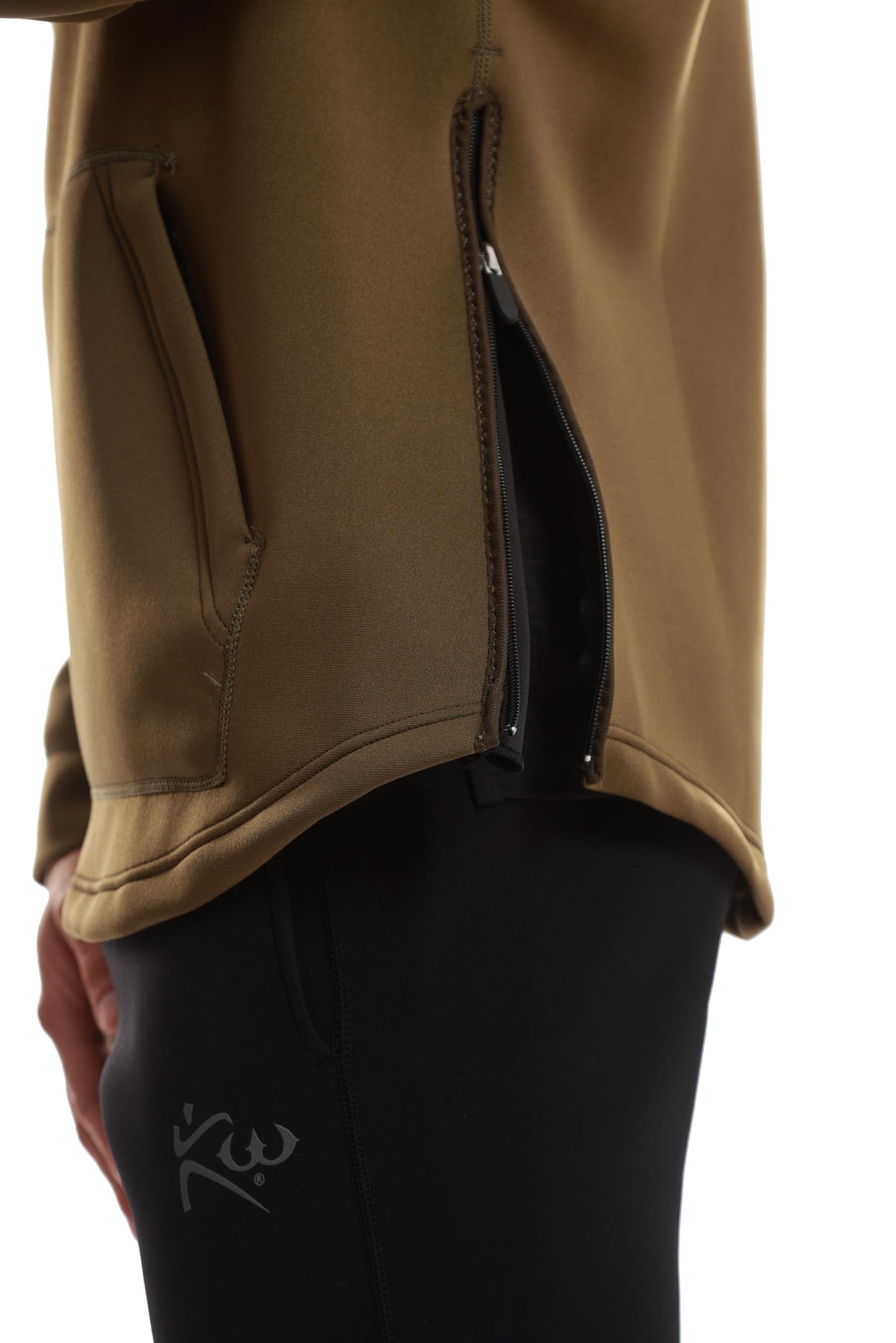 Kutting Weight - Sauna Hoodie V4 - SweatTech Neoprene Sauna Hoodie - For Exercise, Workout, Heat Training & Weight Loss - Breathable & Flexible - Maximize Workouts - Unisex - XS - Green