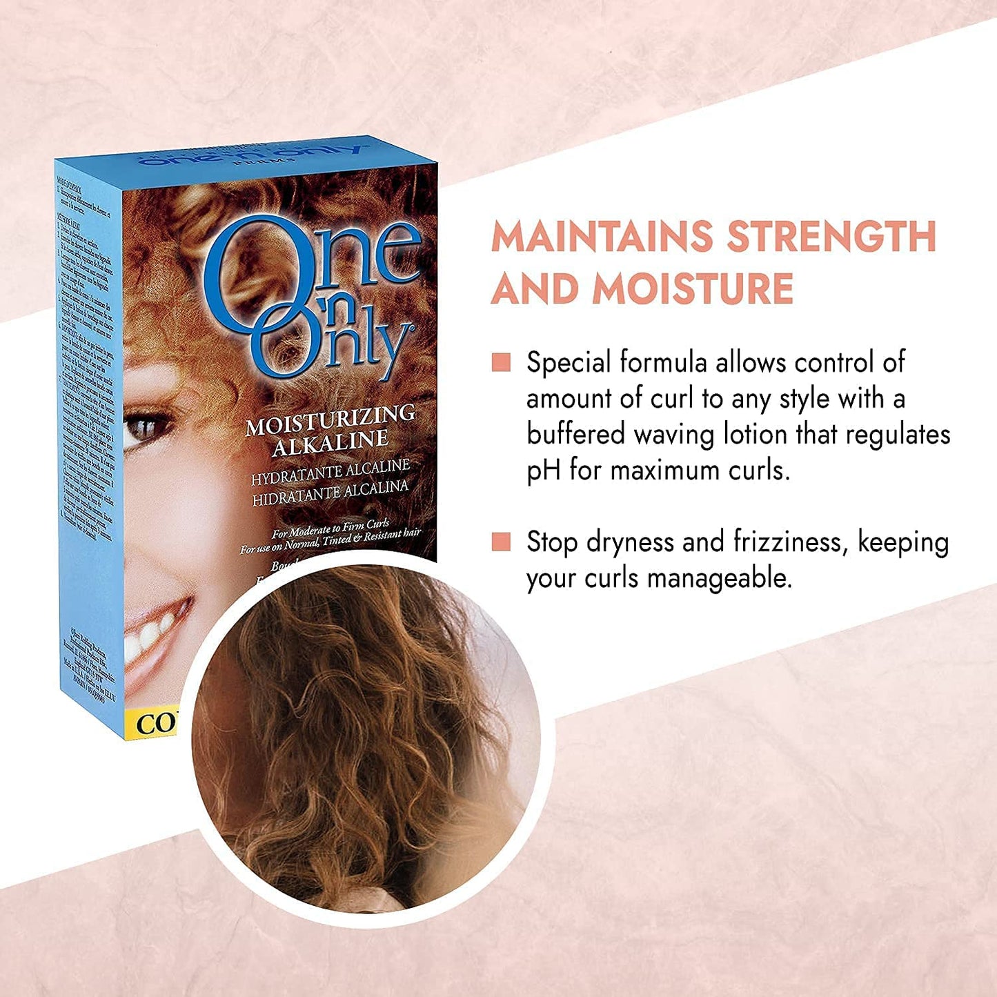 ONE 'N ONLY Moisturizing Alkaline Perm Treatment Unisex 1 Pc