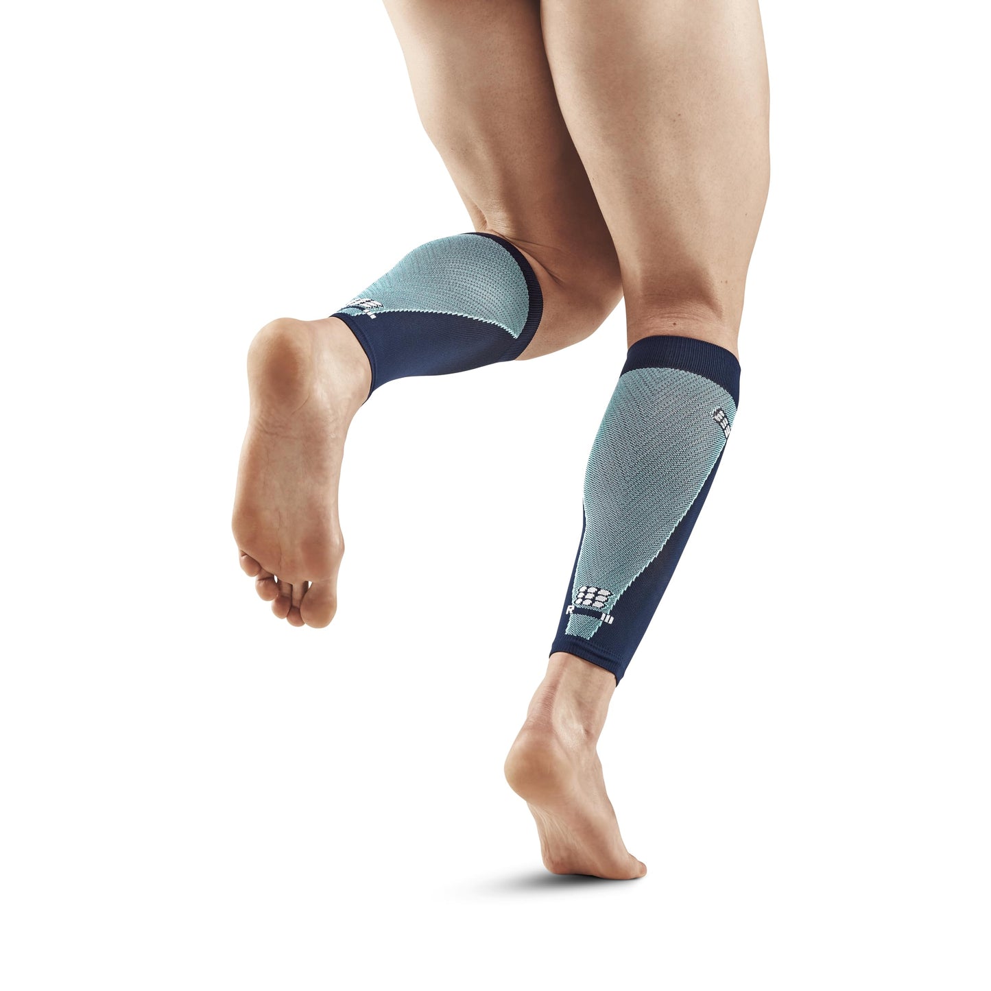 CEP Ultralight Calf Sleeves, Blue/Light Grey, Men, IV