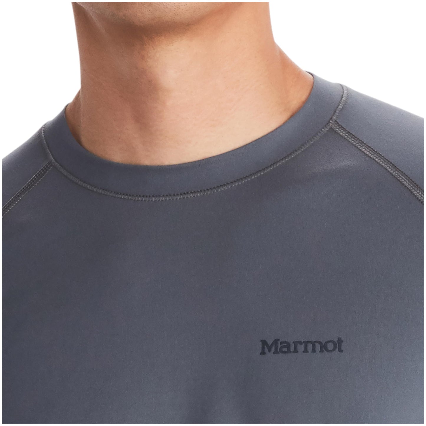 MARMOT Men's Windridge Moisture-Wicking, Eco-Friendly, Breathable, UPF Long Sleeve Shirt, Steel Onyx, Medium