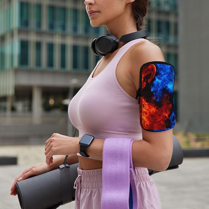 Water Bottle Pouch for Stanley Cup 40oz 30oz,Personalized Gym Purse for Men Women, Tumbler Pouch with Versatile Pocket Water Bottle Bag for Cards, Keys, Phone Botanical Leaf