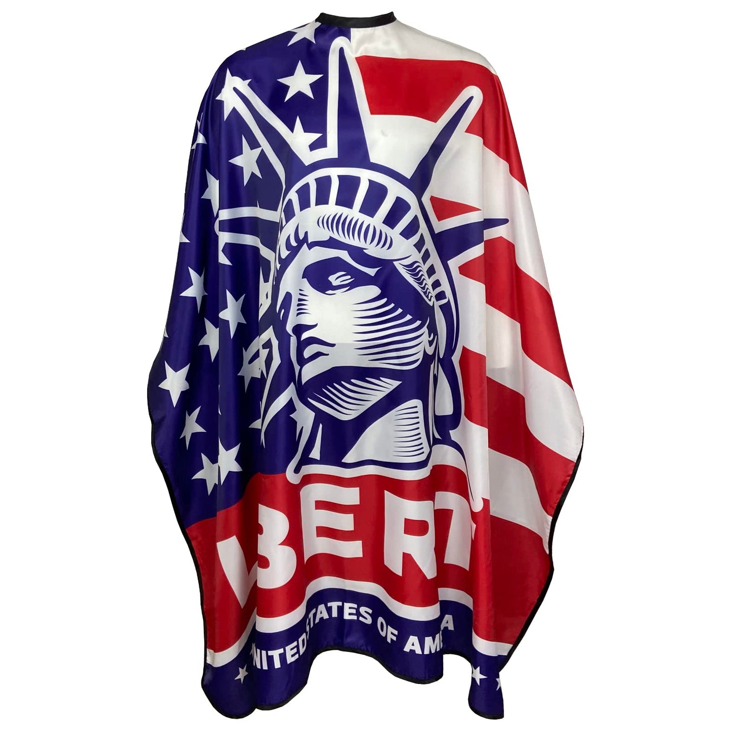 Pelocapa Barber Cape for Men, Haircut Cape with Snap Closures, Professional Salon Cutting Cape, Large Waterproof Hairdressing Cape Gown Apron for Hairstylist- 63”× 56”(American Pattern)