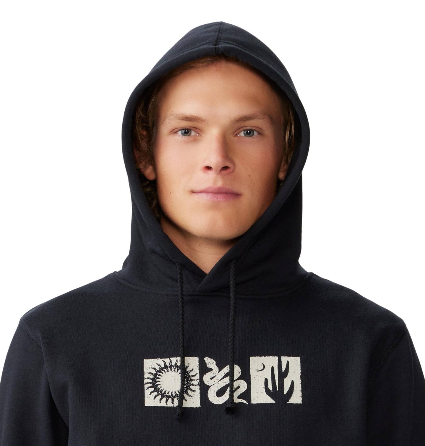 Mountain Hardwear Men's Standard MHW Logo Plus M Hoody, Black, Medium