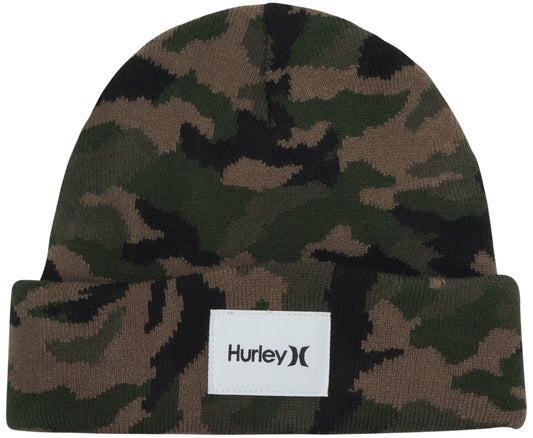 Hurley Men's Beanie, Camo, One Size