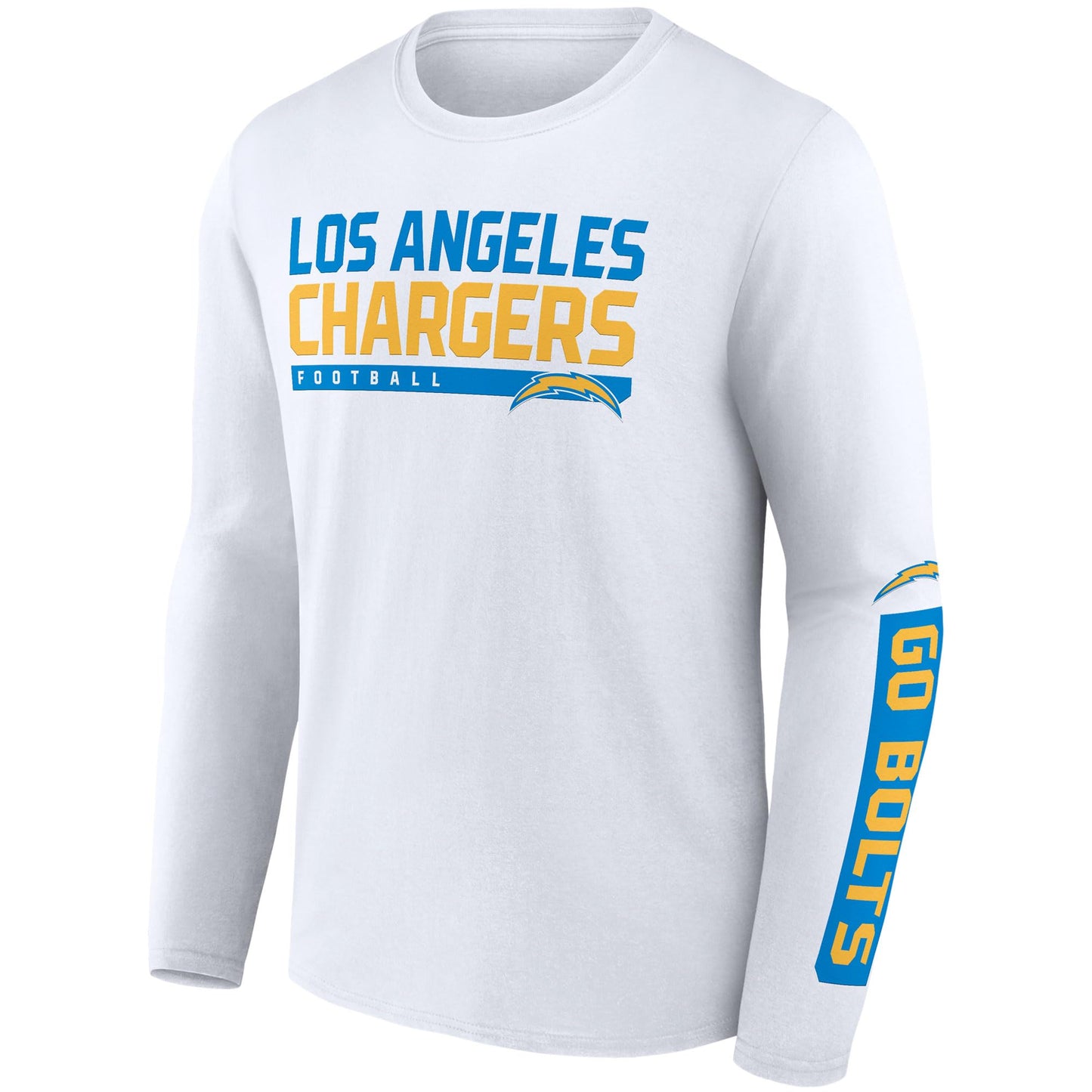 Fanatics Men's Powder Blue/White Los Angeles Chargers Two-Pack 2023 Schedule T-Shirt Combo Set