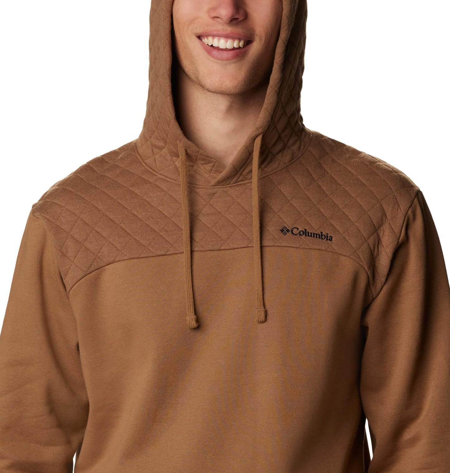 Columbia Men's Hart Mountain Quilted Hoodie, Delta, Large Tall
