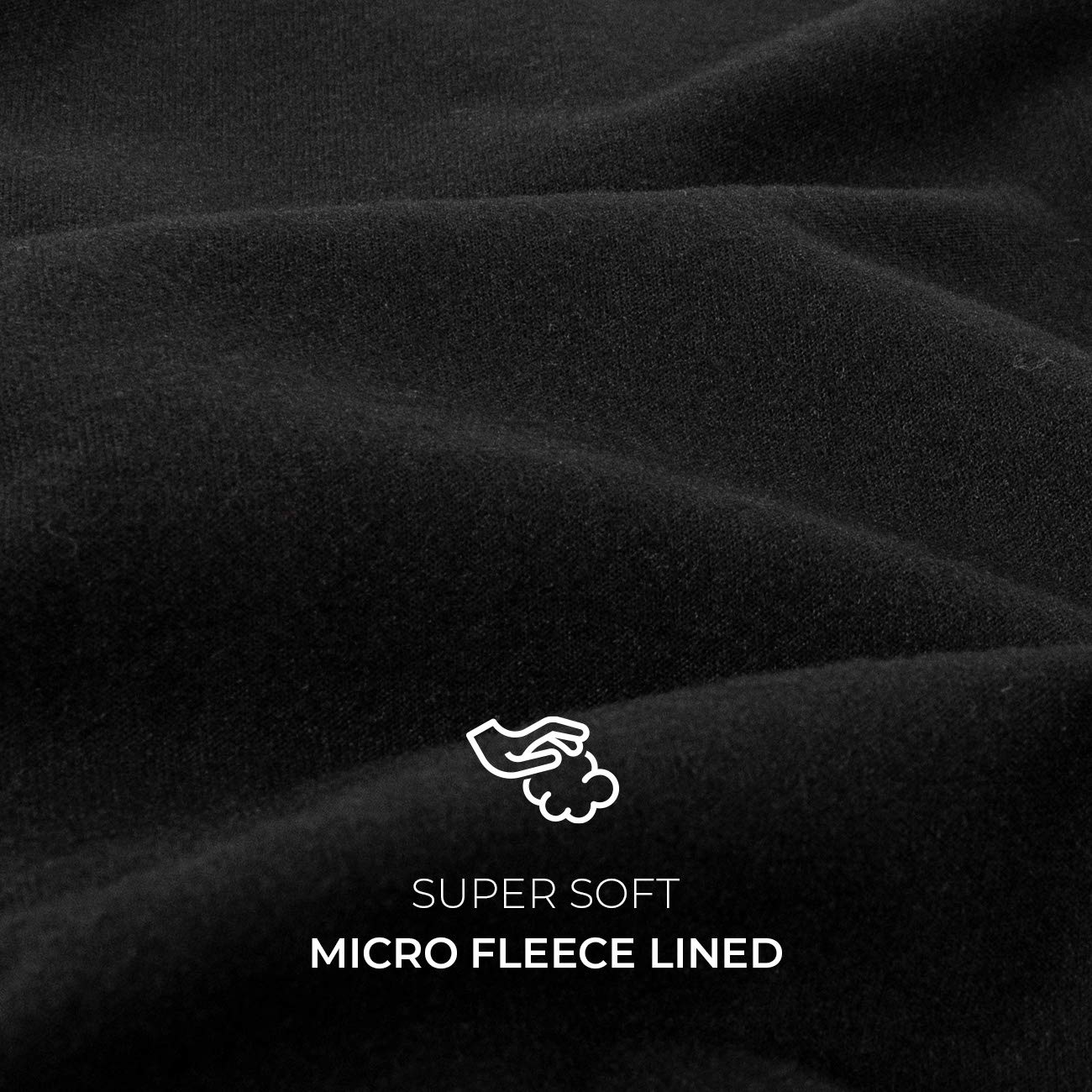 FITEXTREME MAXHEAT Mens Thermal Underwear Long Johns Set with Fleece Lined Black M