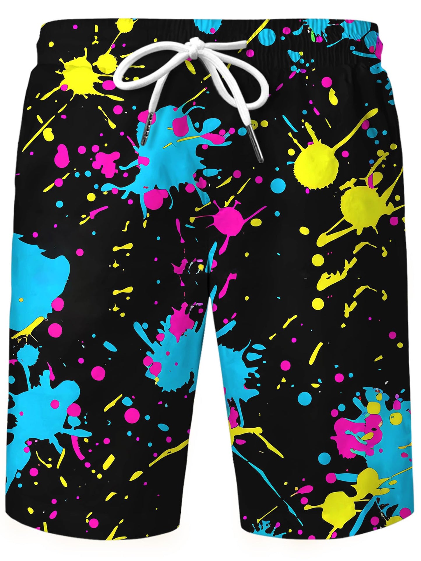 6 Neon Shirts For Men,80s outfit for men,rave outfits for men,festival outfits for men,rave outfits for men,Neon Party Outfits,Funny Hawaiian Shirts For Men Beach Outfits Sets With Bucket Hat 6-XL