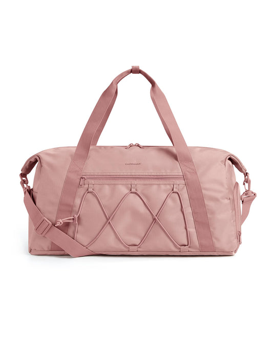 BAGSMART Small Gym Bag With Shoe Compartment & Wet Pocket, Lightweight Sports Travel Duffel Bag, Carry On Bag Weekender Overnight Bag, Water Resistant Sports Gym Tote Bags Swimming Yoga, Dark Pink