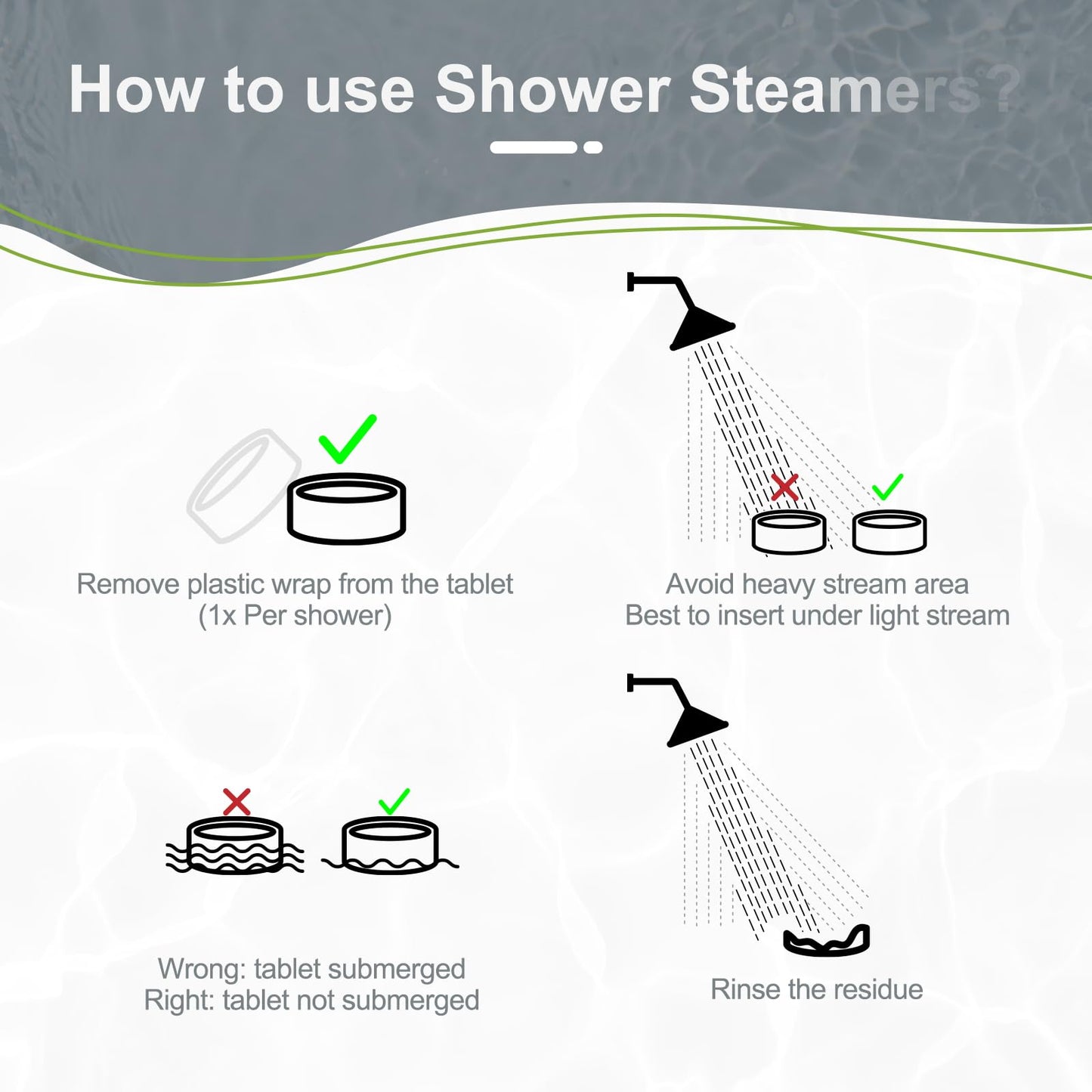 Aromatherapy Shower Steamers Birthday Day Gifts Rosemary - Swcandy 8 Pcs Bath Bombs Birthday Gifts for Women, Shower Bombs with Essential Oils, Relaxation Home SPA for Women Who Has Everything