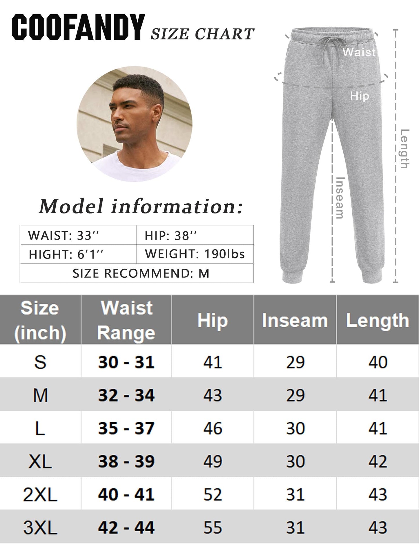 COOFANDY Mens 2 Pack Workout Joggers Athletic Gym Sweatpants Polyester Sport Track Pants with Pockets