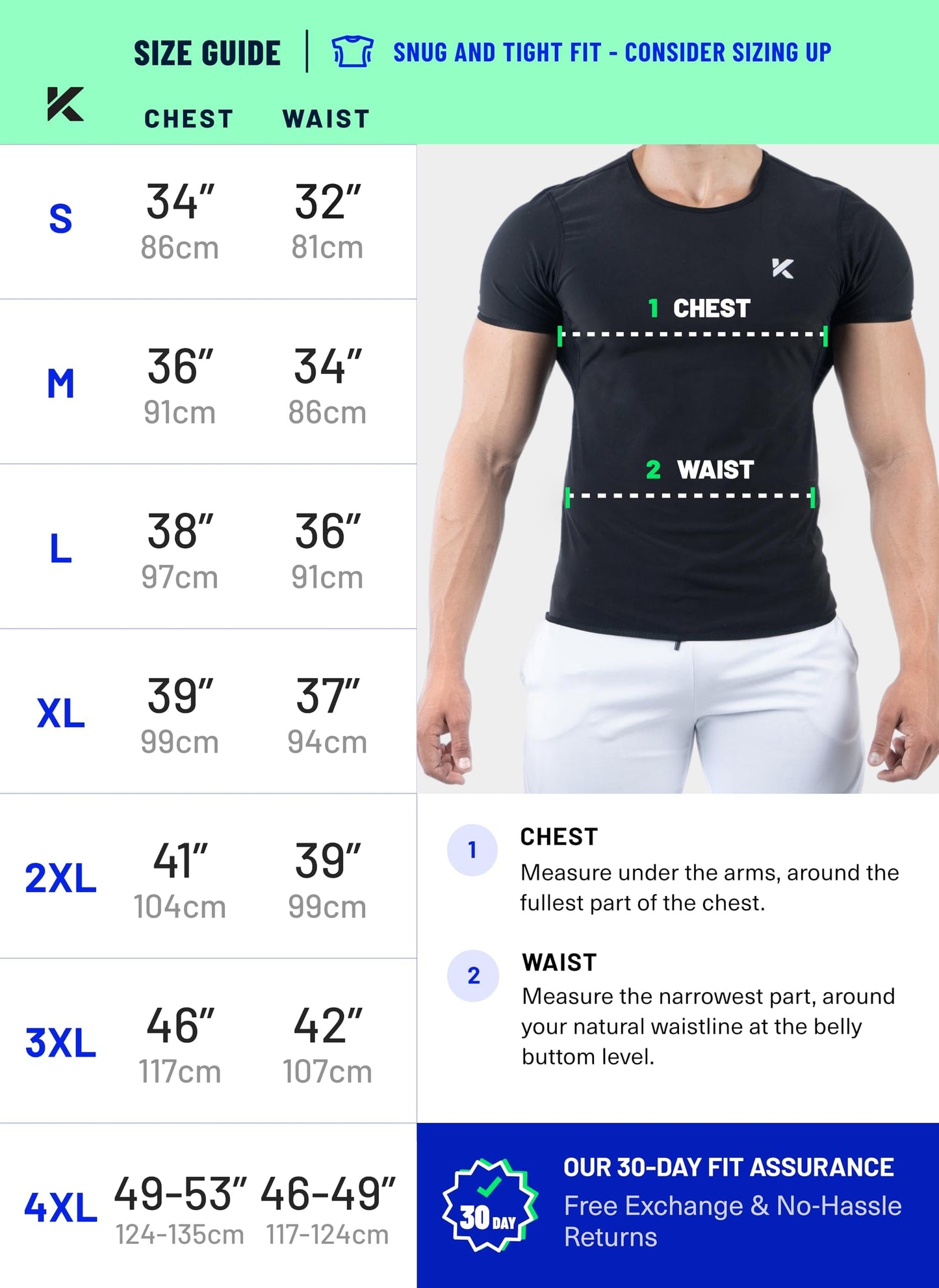 Kewlioo Men's Sauna Suit Shirt - Heat Trapping Sweat Compression Vest, Shapewear Top for Men, Sweat More & Look Great, Gym Workout Exercise Versatile Heat Shaper Jacket (Black, S)