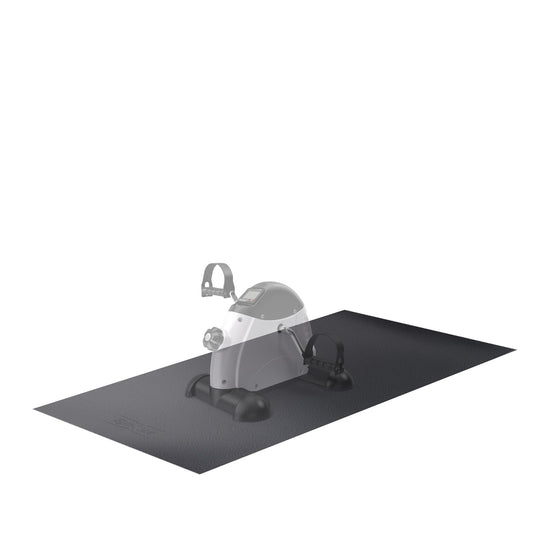 GymCope Treadmill mat, 48"x24" Exercise Equipment Mat for Hardwood Floor Carpet Protection, 6mm Thick, Exercise Bike Mat Pad for Indoor Cycles, Rowing Machine, Elliptical