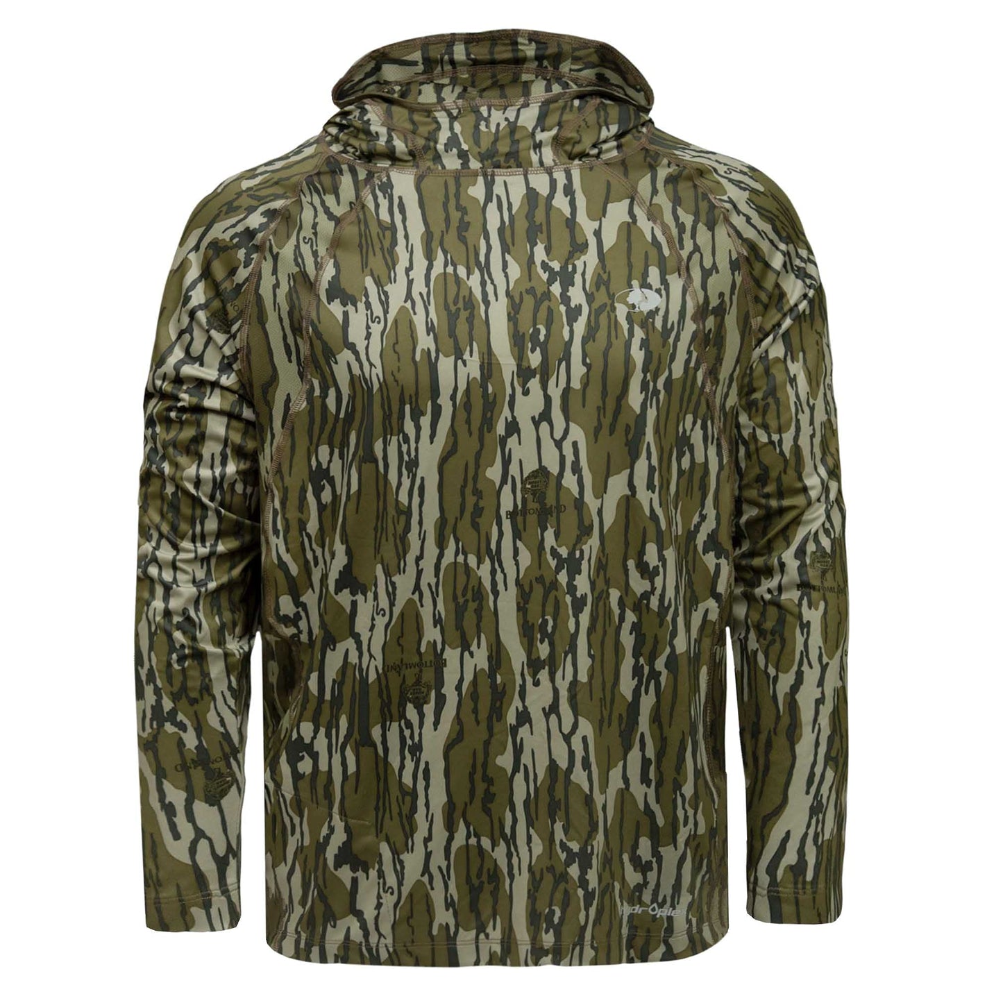 Mossy Oak Standard Mens Camo Hoodie Lightweight Hunting Shirts, Original Bottomland, Medium
