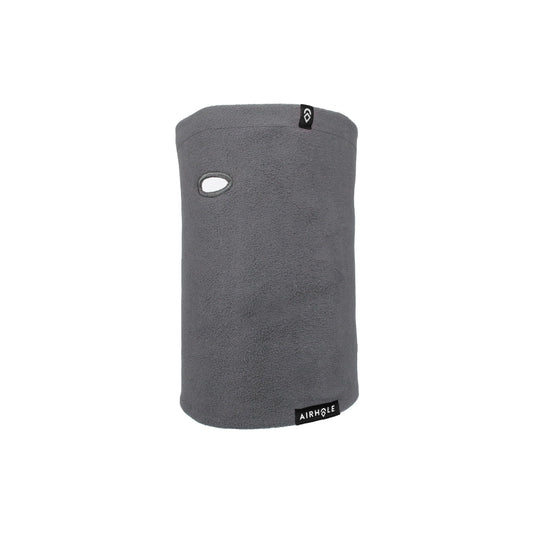 Airhole Unisex Airtube Classic Polartec - Shearling Fleece Cold Weather Facemask - Grey | Small/Medium