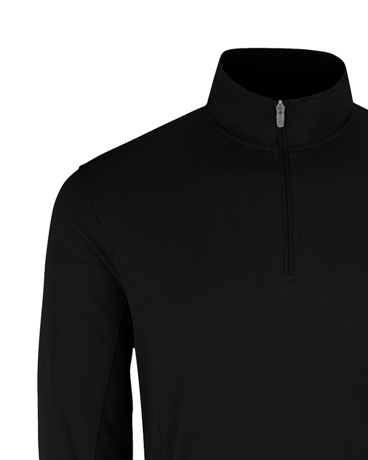 Vantage Apparel Men's Collegiate Micro Mesh Performance Black 1/4 Zip Pullover, Florida State Seminoles, Black, XX-Large