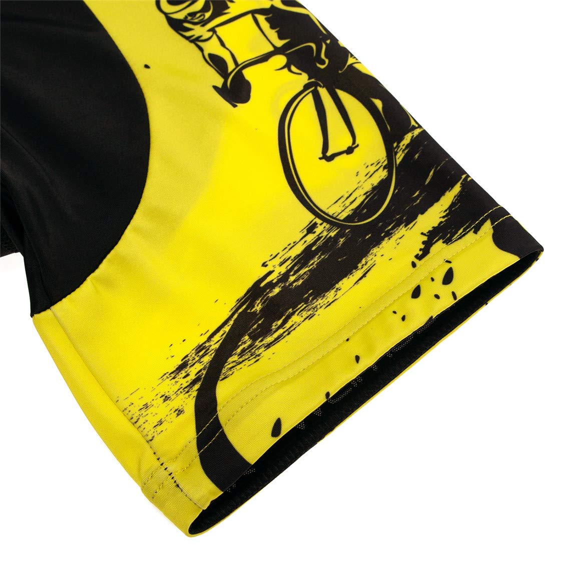 MTB Jersey Sets Mens Cycling Jersey Shorts Sleeve Bike Jersey Suits Zip Mountain Road Clothing Bicycle top Shirts Breathable Summer Pro Team Sports Racing Cycle Jersey for Male M