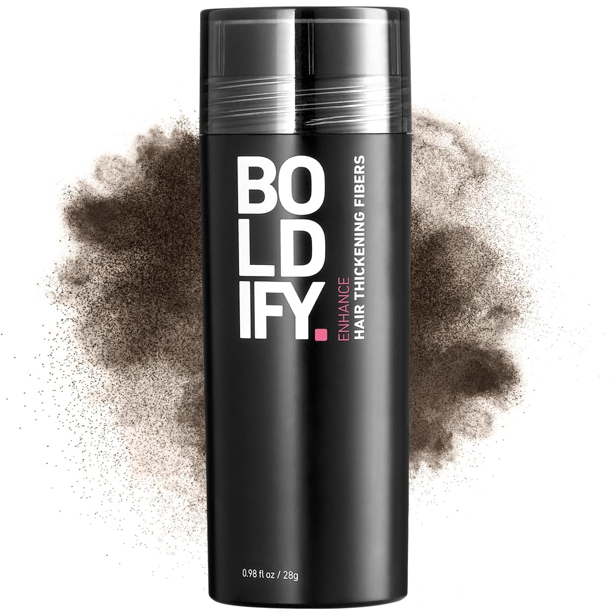 BOLDIFY Hair Fibers (28g) - Fill In Thinning and Fine Hair for an Instantly Fuller, Thicker Look - 14 Shades for Women & Men - Ash Brown