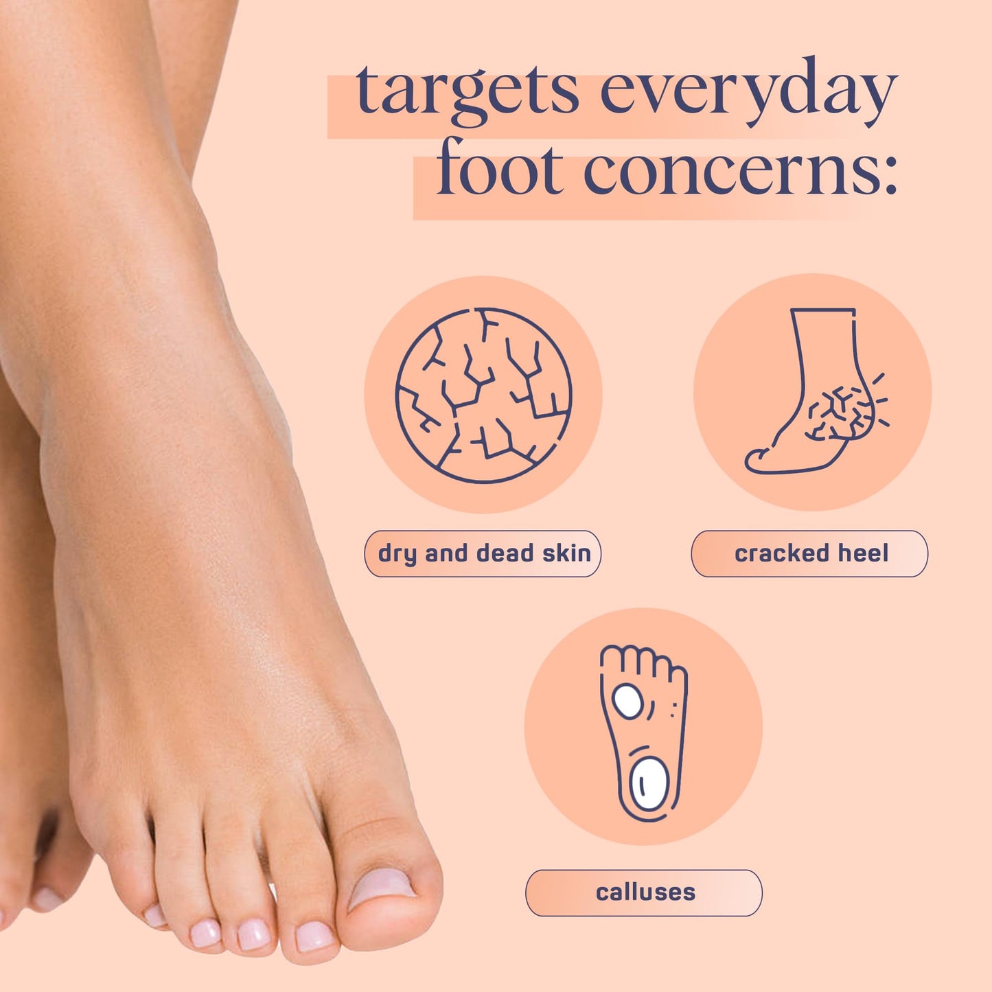 SpaLife Softening Care Foot Sockies (8-Pack) - Spearmint & Tea Tree Oil, Exfoliating Pack for Healthy Feet, Intensive Repair, Callus Remover Sockies, Dry Skin Solution, Moisturizing Foot Treatment