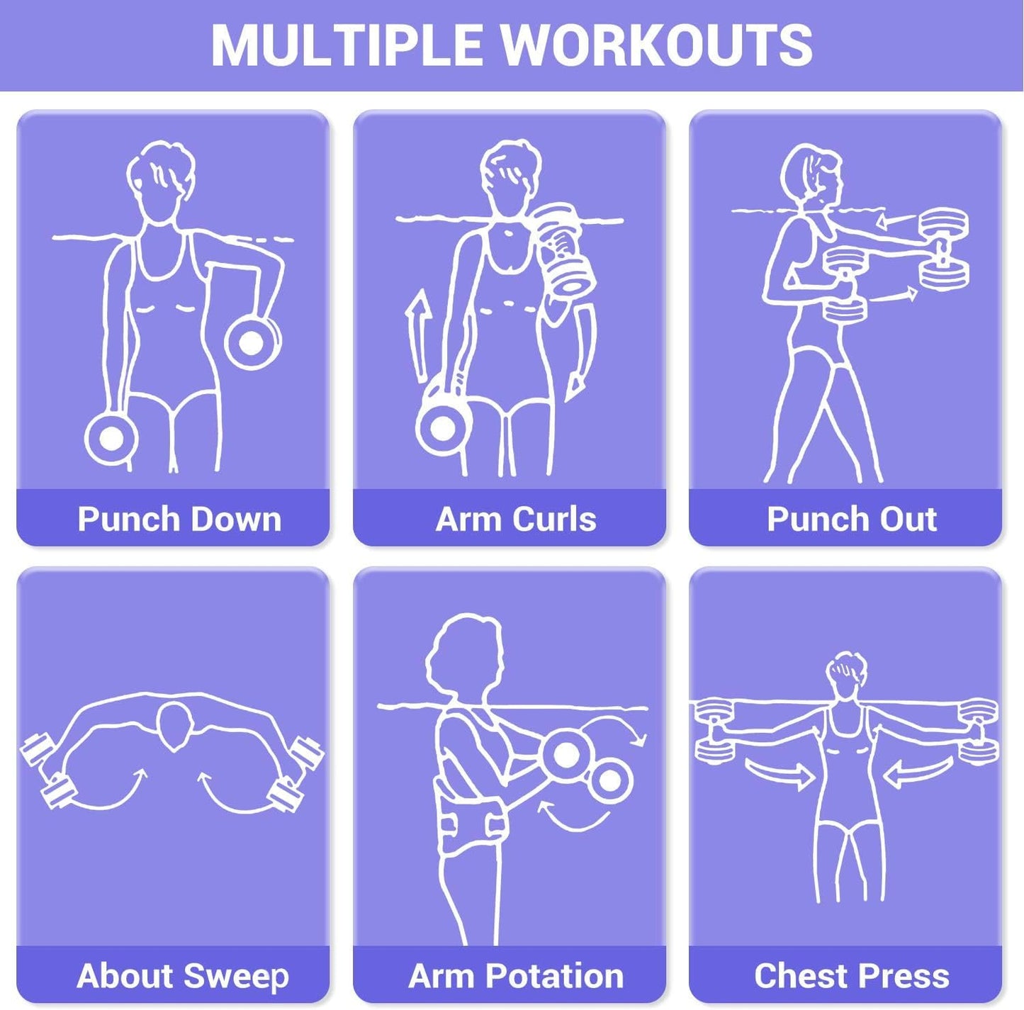 Water Weights Aquatic Exercise Equipment: Sportneer Lightweight Aqua Dumbbell 1 Pair EVA Foam Pool Weights for Water Fitness Equipment With Easy Handle Strip for Water Aerobics Weight Loss